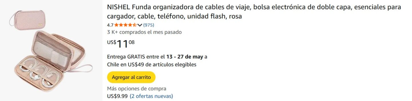 Organizador_cables_accesorios_electrónicos_viaje_amazon