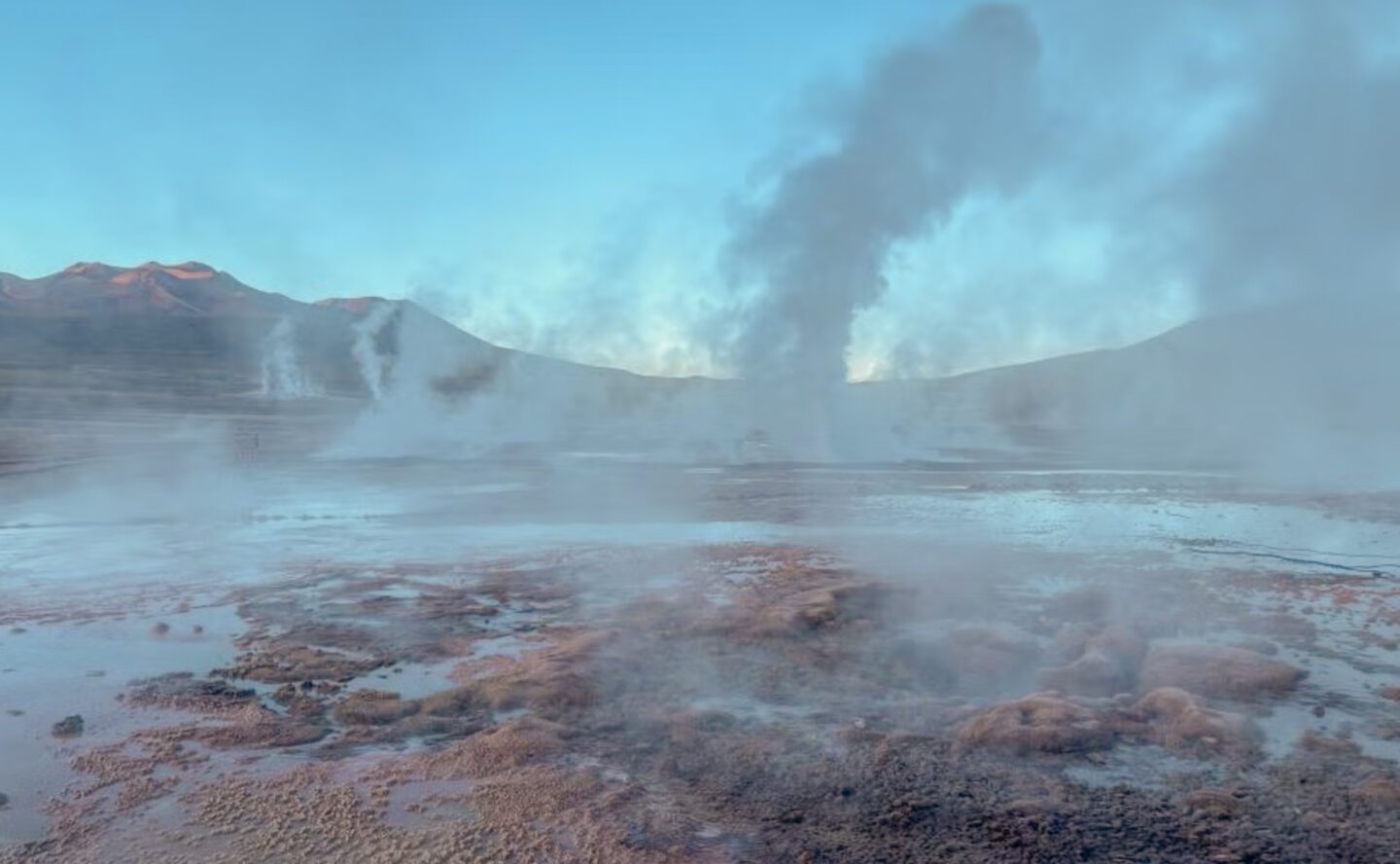Géiser del Tatio San Pedro de Atacama