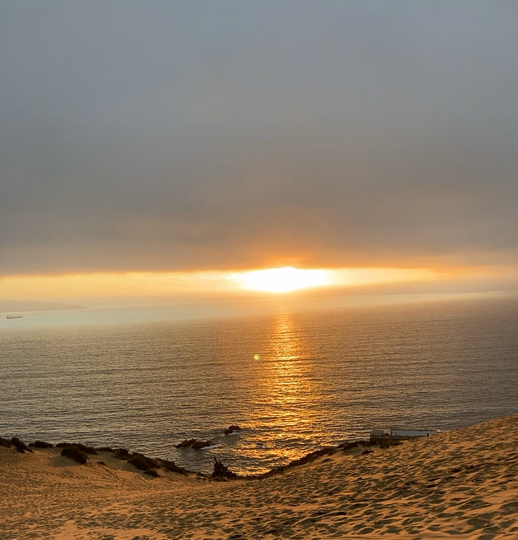 Atardecer en Dunas de Concón