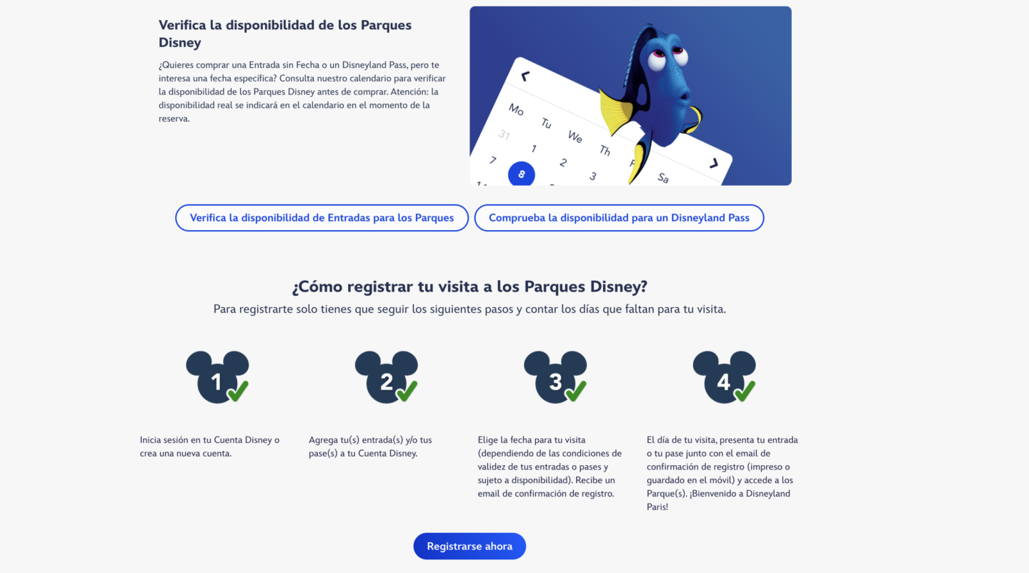 Entrada flexible de Disneyland Par&iacute;s