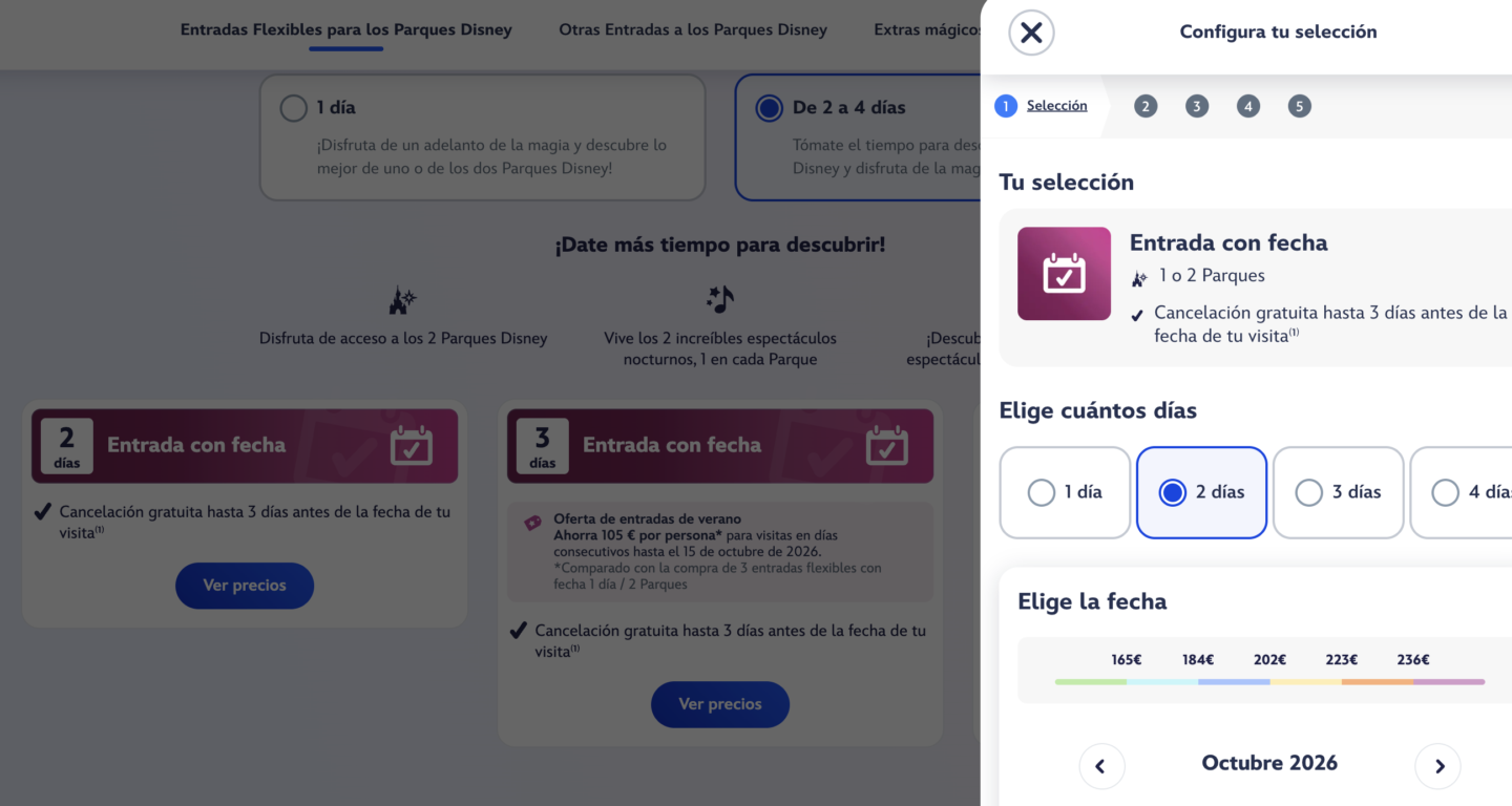 Entradas multid&iacute;a para Disneyland Par&iacute;s