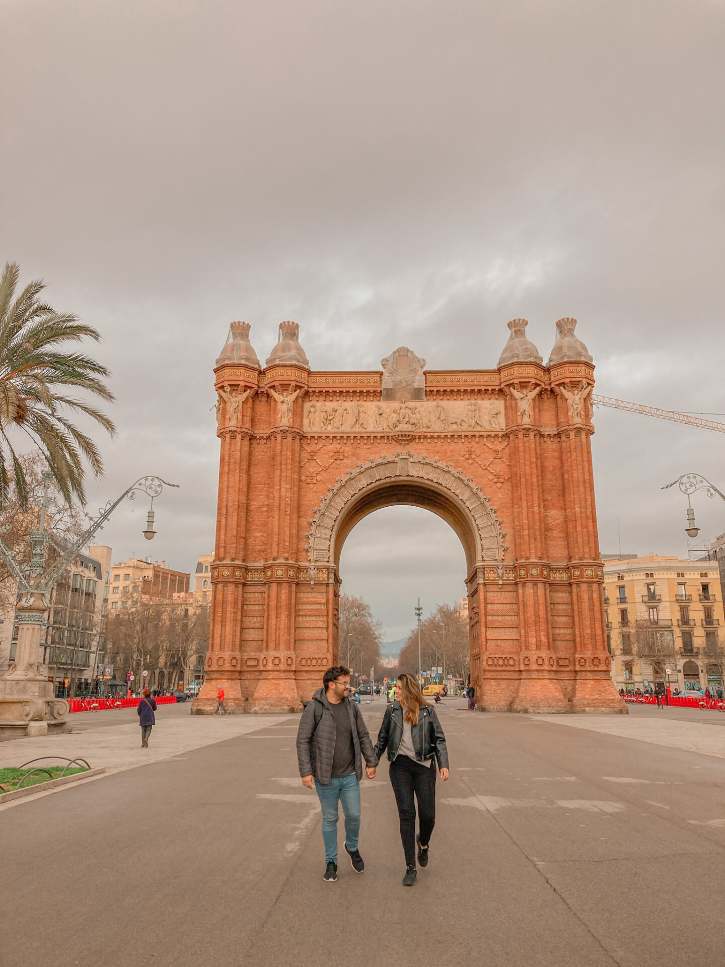 Arco del triunfo Barcelona Espa&ntilde;a