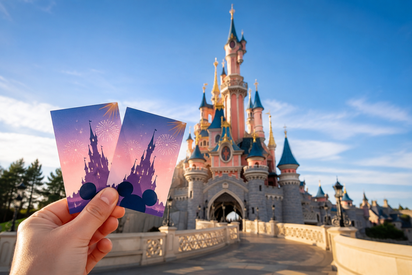 Entradas a Disneyland París 2026 para visitar los parques Disney