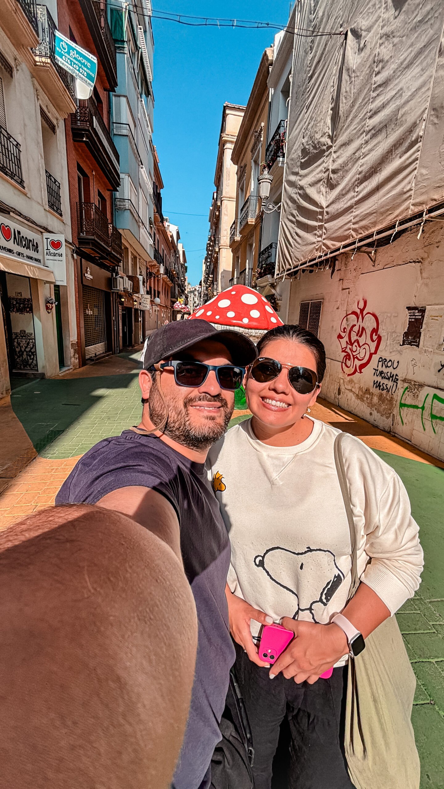 Calle de las Setas, Alicante en España